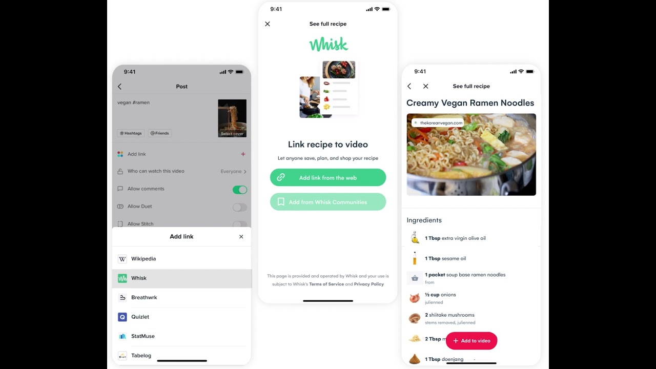 How to Use Whisk on TikTok
