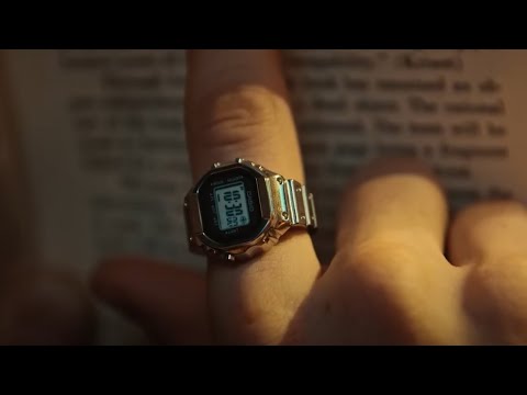 CASIO RING WATCH CRW-001 MOVIE | CASIO