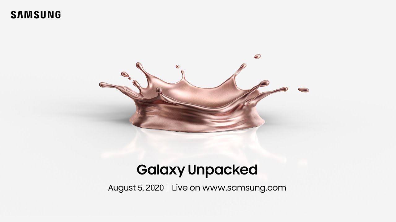 [Invitation] Samsung Galaxy Unpacked 2020