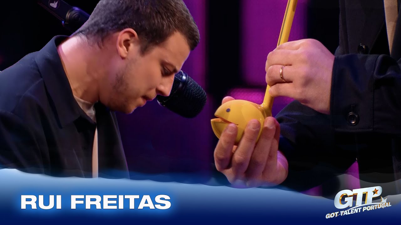Rui Freitas veio apresentar a Portugal o seu otamatone!! | Audições | Got Talent Portugal 2026
