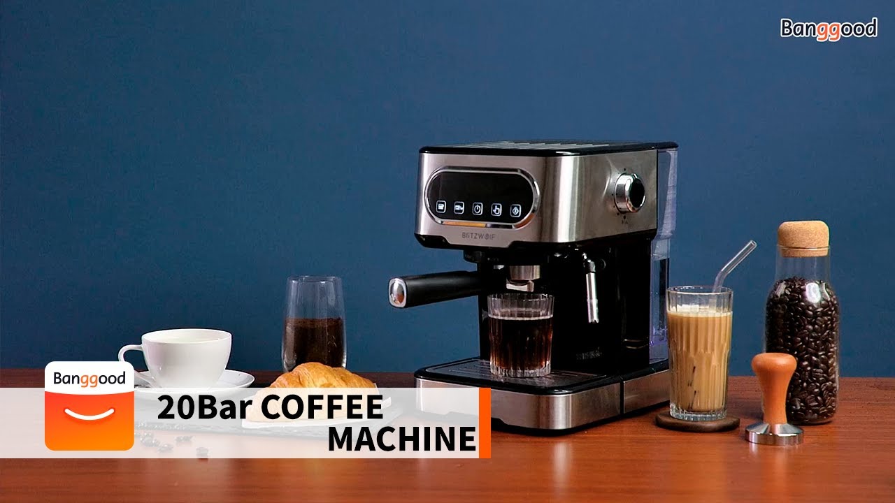 Espresso Machine Blitzwolf buy at Banggood