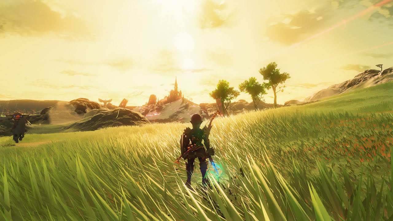 [8K] Zelda Botw CEMU - This already looks better then Botw2!! Raytracing GI BeyondallLimits reshade