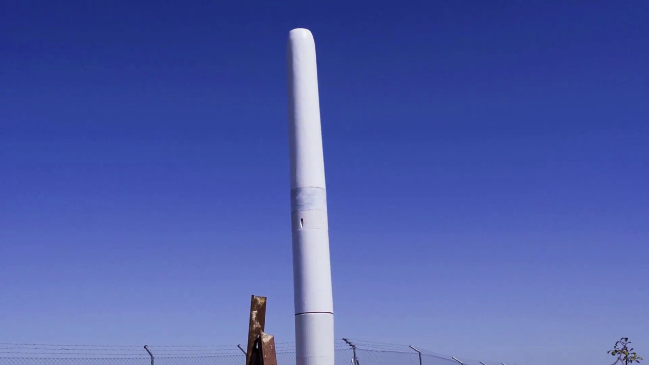 Vortex Bladeless Tacoma field test with nice wind! (2019)