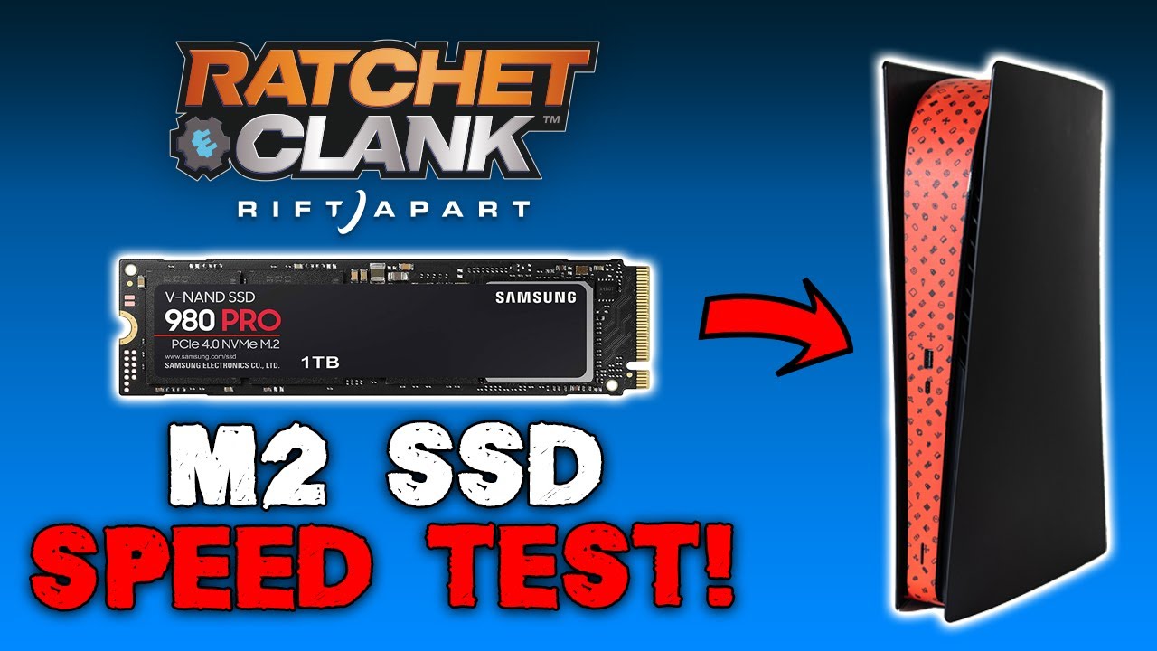 PS5 M.2 SSD Storage Game Speed Test | Ratchet & Clank: Rift Apart