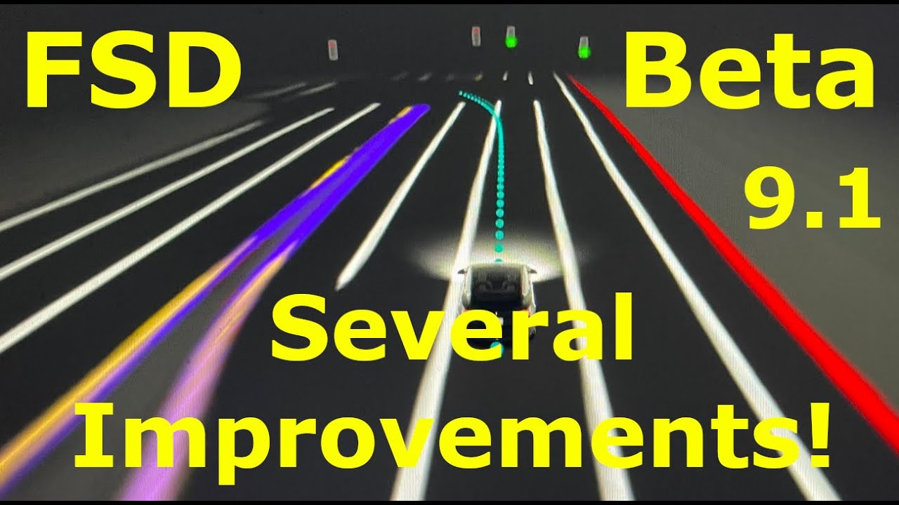 Tesla FSD Beta 9.1 - Zero Disengagements - First Drive! - Test Route 4