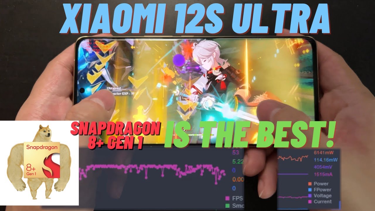 The Return of the King! Xiaomi 12S Ultra Genshin Impact Gaming Test. Wow!