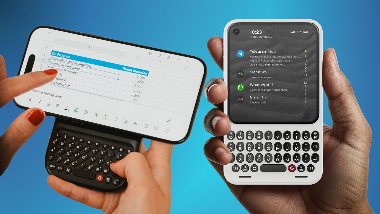 Meet Clicks Communicator & Power Keyboard: Tools for Action