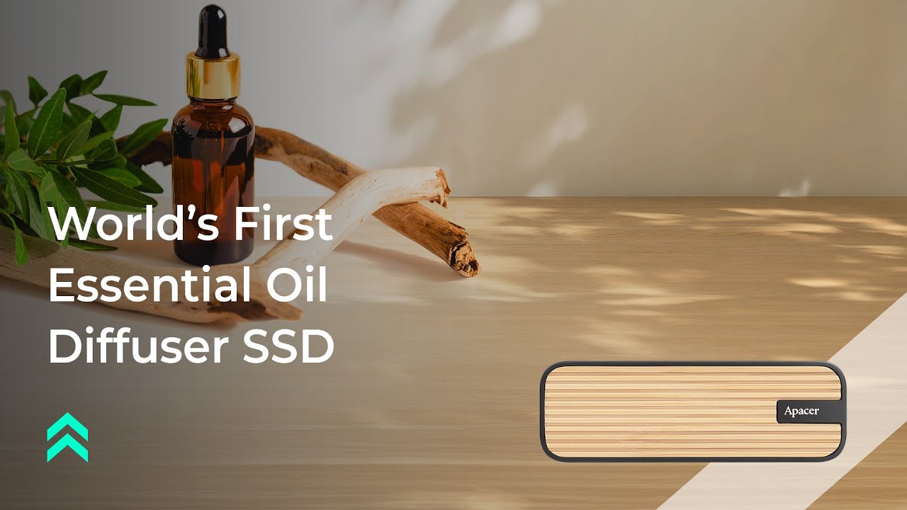 Apacer AS712 | Portable SSD & Essential Oil Diffuser in One