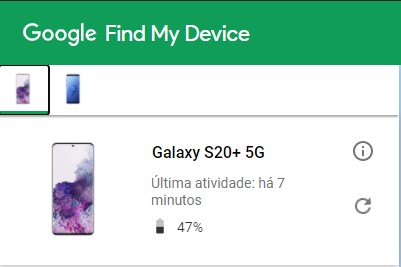 smartphone perdido localizar