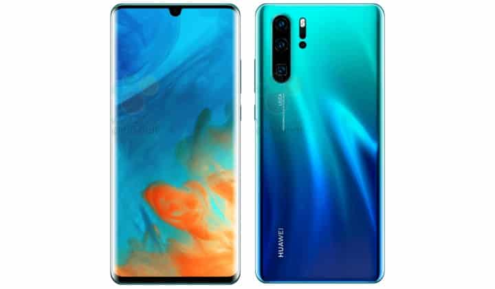 leaks do Huawei P30