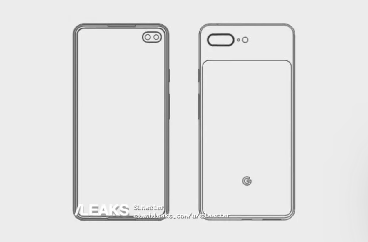 google pixel 4 xl inclui 2 câmeras traseiras e design do galaxy s10!?