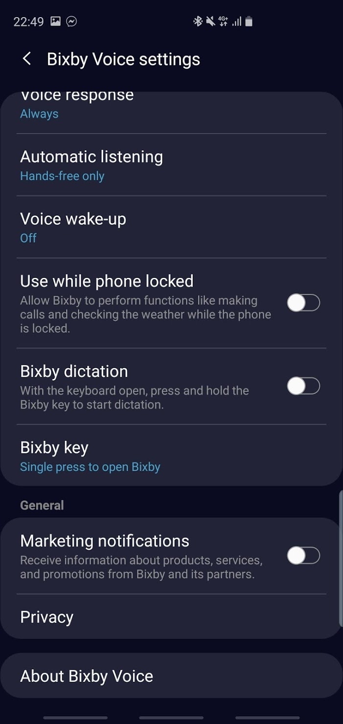 botão bixby
