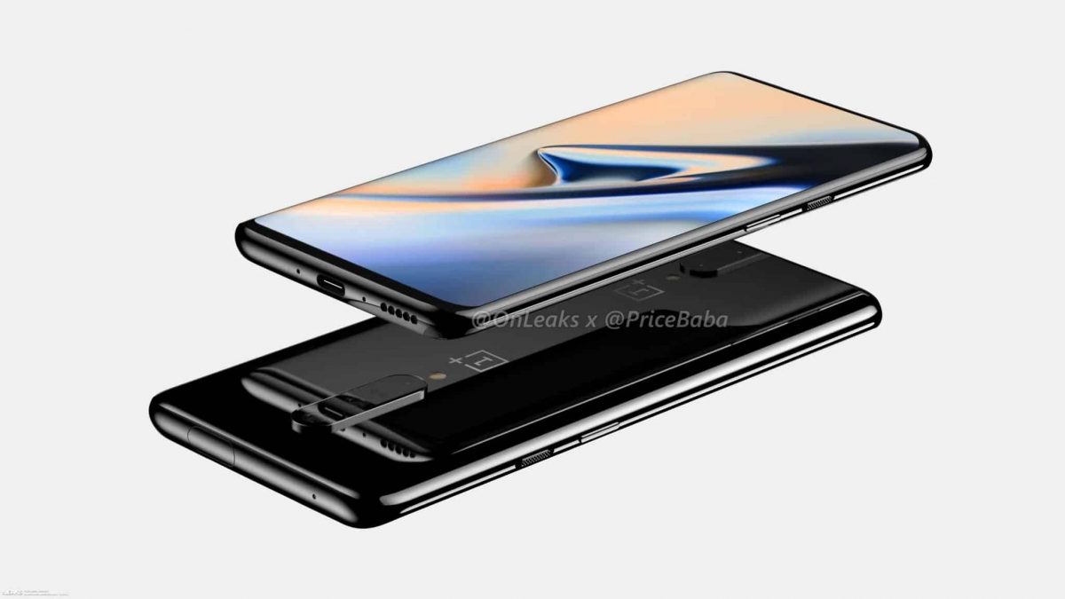 Renderizações do OnePlus 7