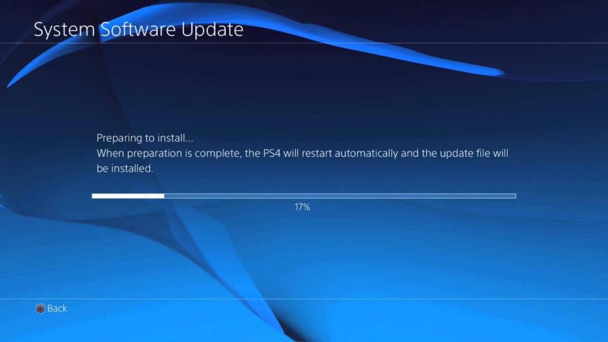 PS4 update