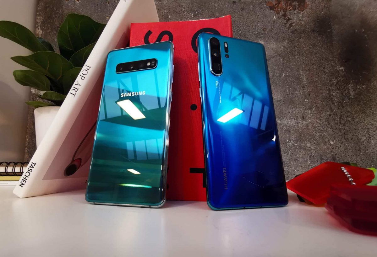 P30 Pro vs Galaxy S10, S10+ vs Huawei P30