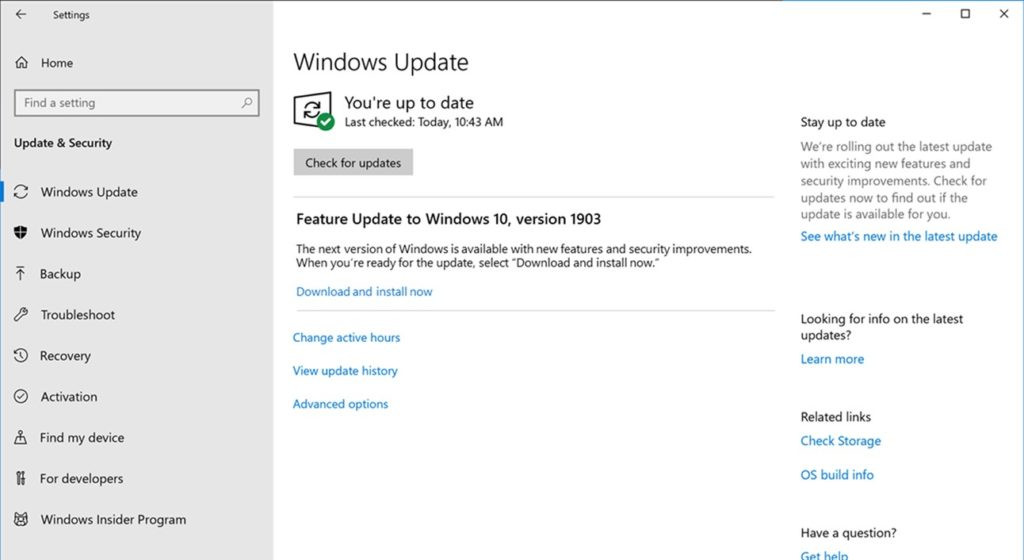 atualizar o Windows