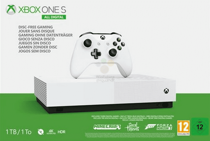 XBOX One S Digital