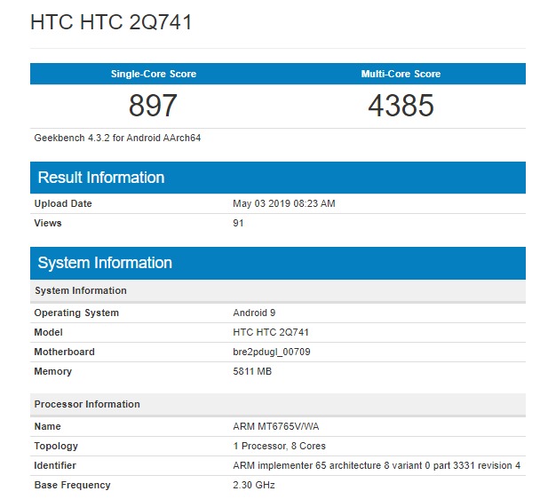 HTC prepara