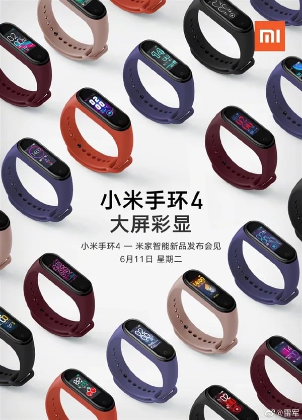 da Xiaomi Mi Band 4