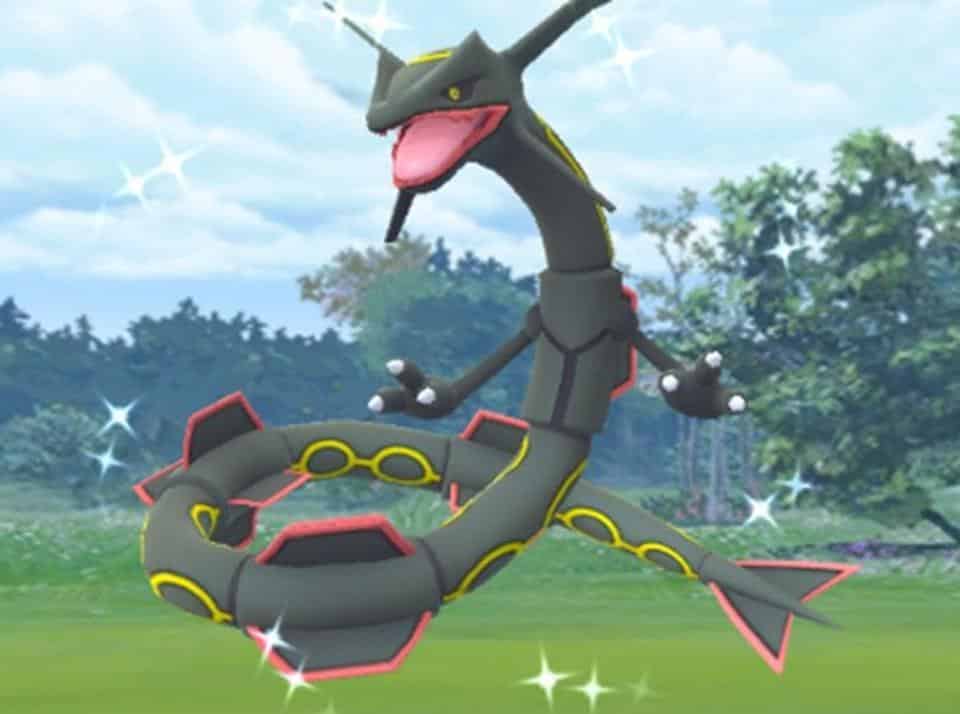 Pokemon GO | Rayquaza Shinny Melhor Lendário Do