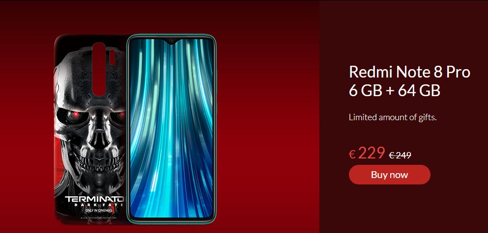 Redmi Note 8 Pro Terminator Edition