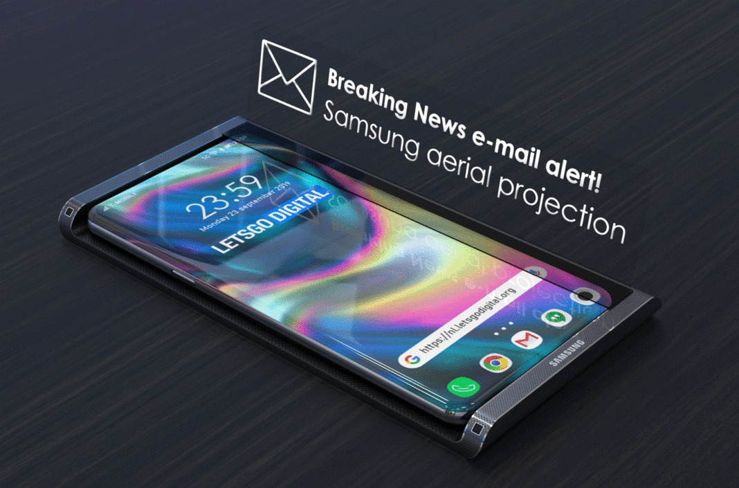 projetor holográfico