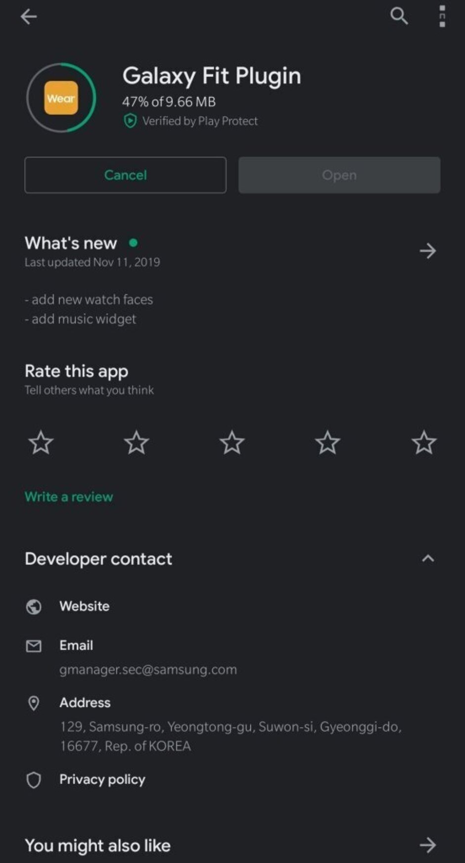 Samsung Galaxy Fit