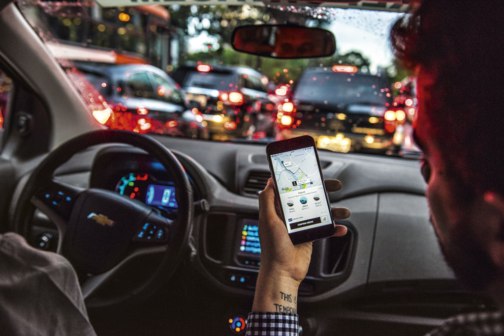 Uber paragens 