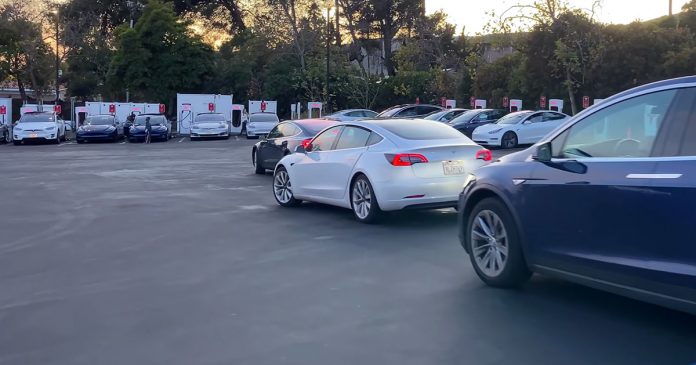 carros elétricos Tesla, baterias