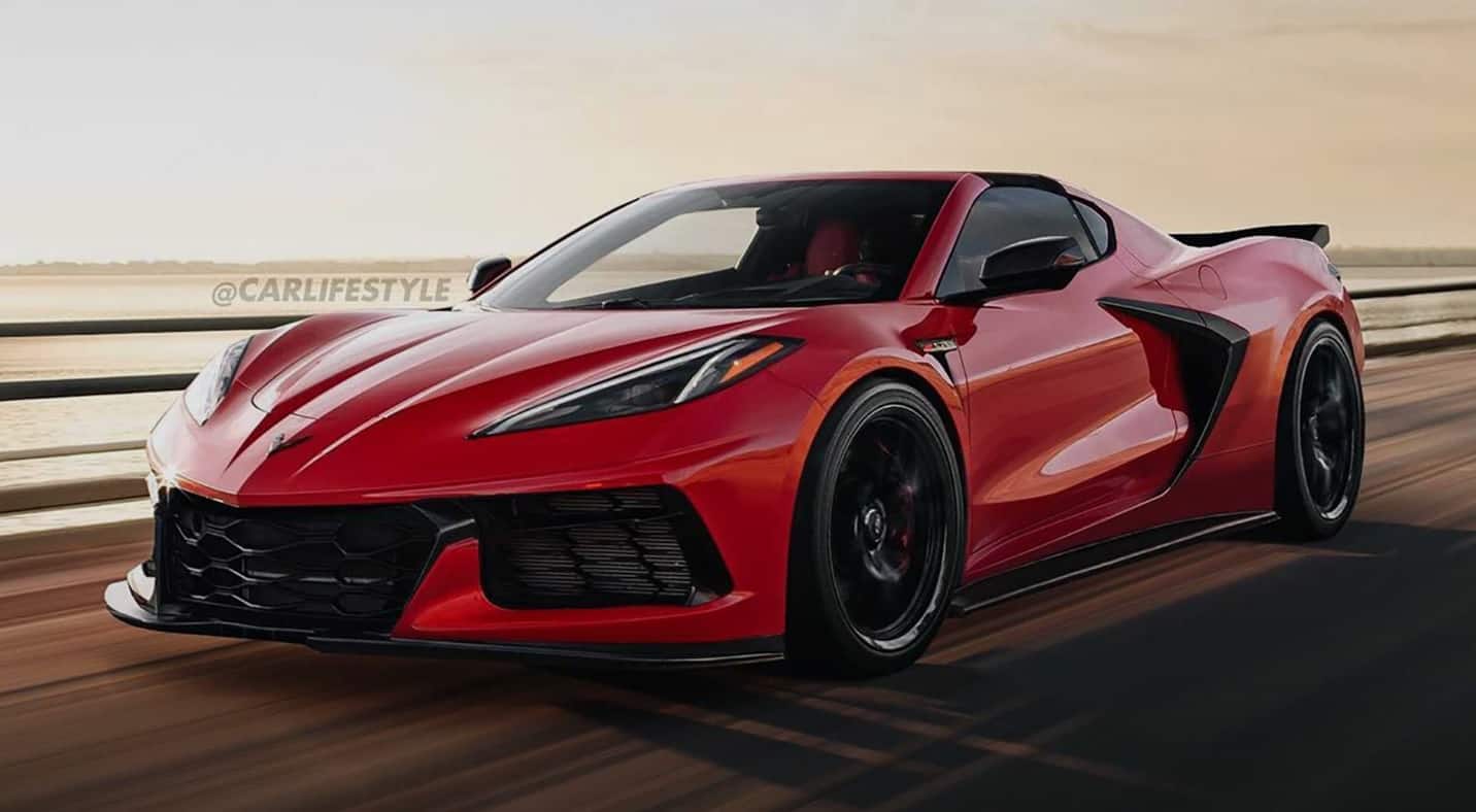 Renderização do Chevrolet Corvette Z06 já está na Internet