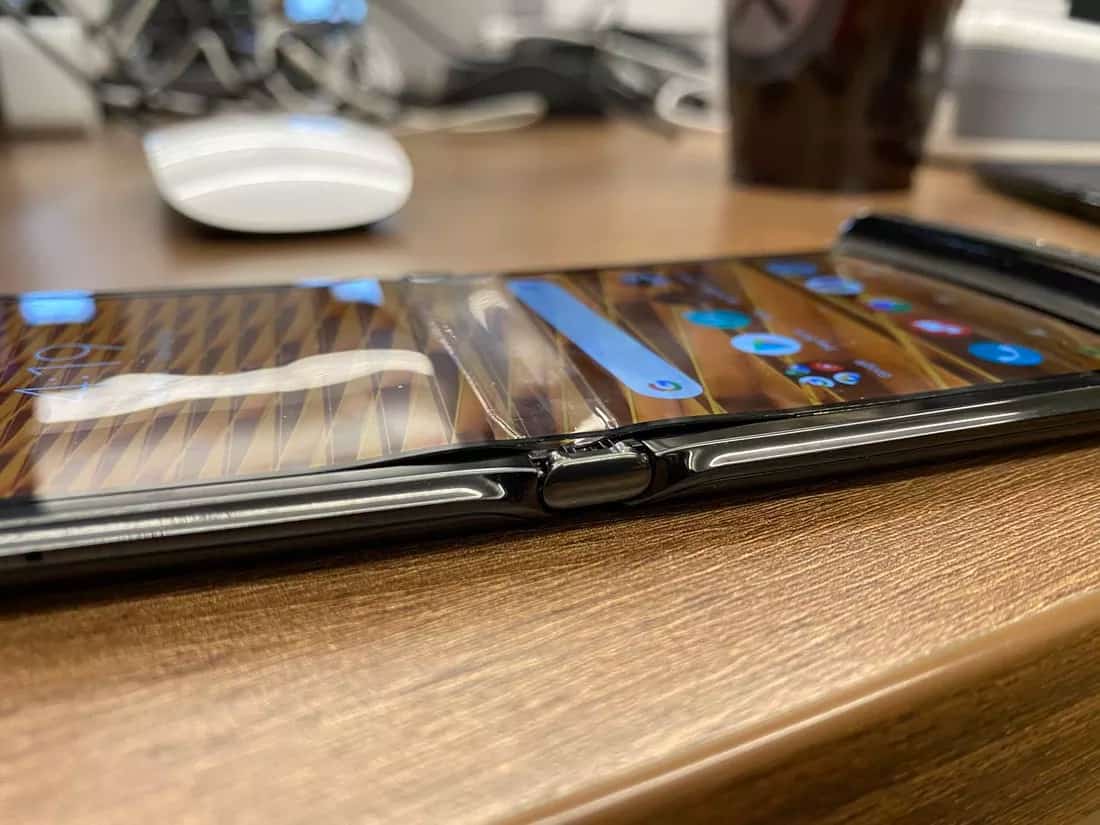 problema de ecrã Razr