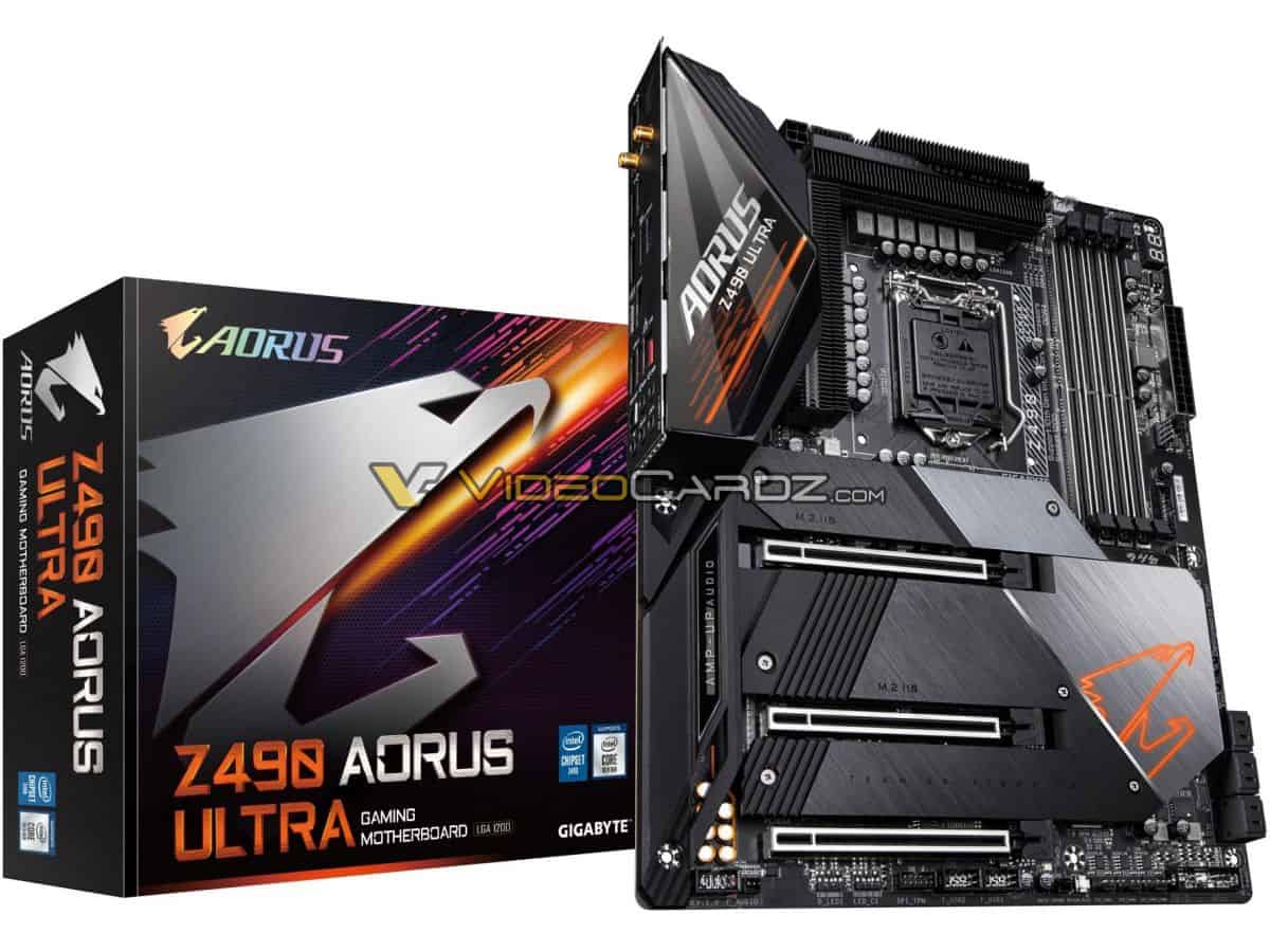 (تسرب) تدعم اللوحات الأم Gigabyte Z490 دعم PCIe 4.0!