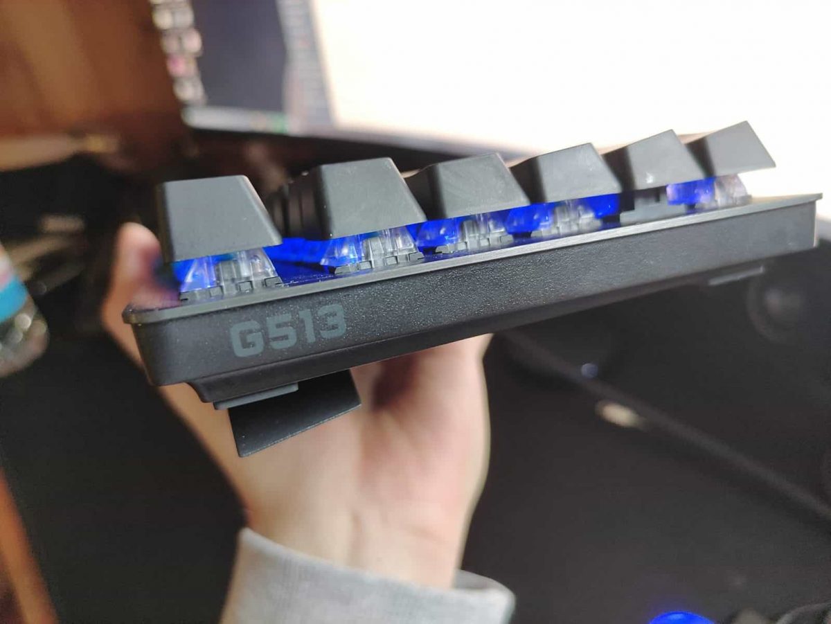 g513, logitech, teclado