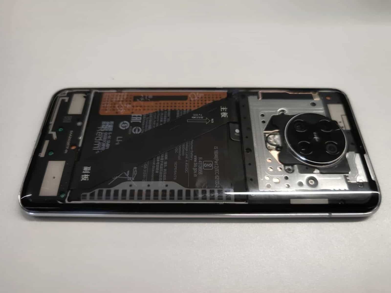 Redmi K30 Pro transparente