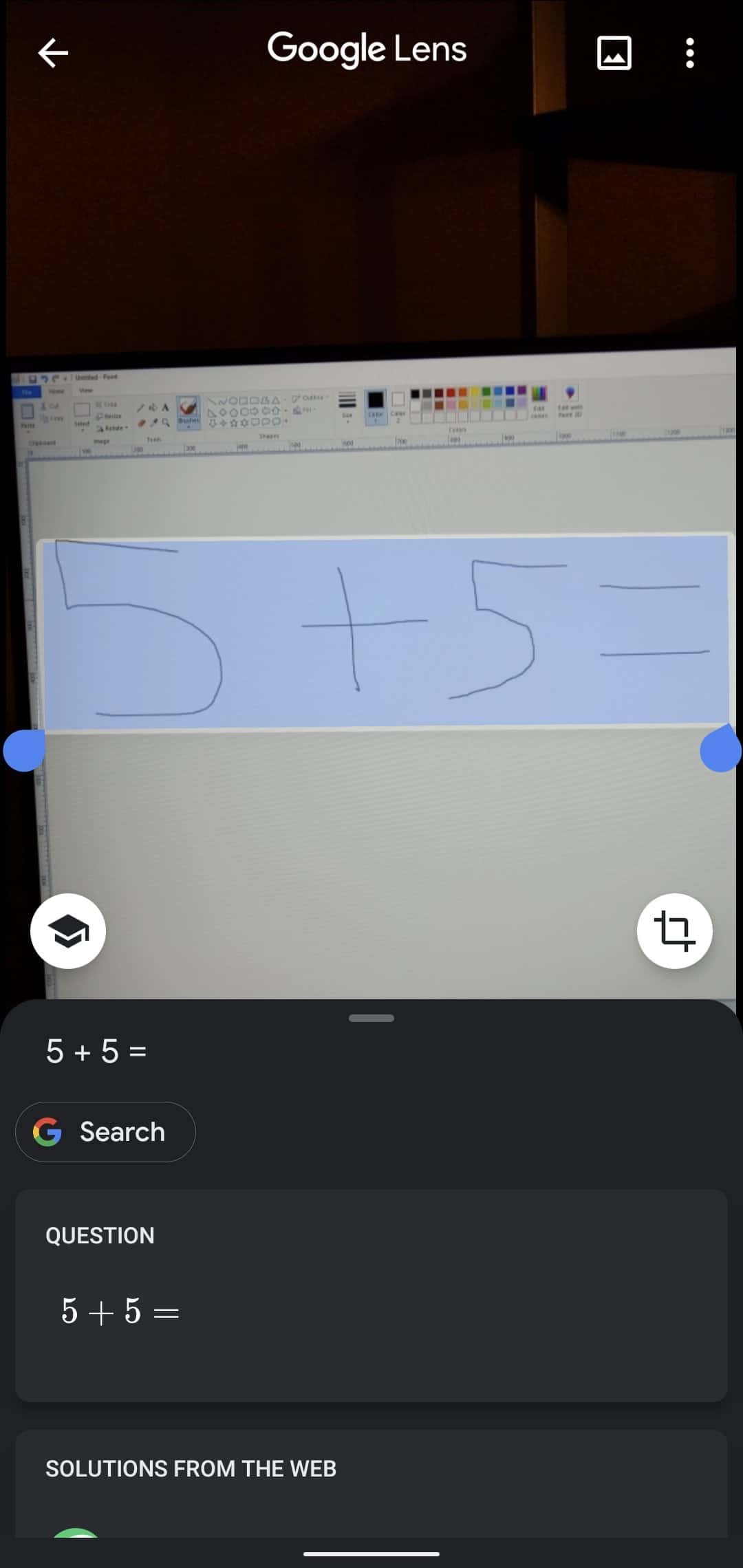 Google resolve problemas de matemática com o smartphone - Leak