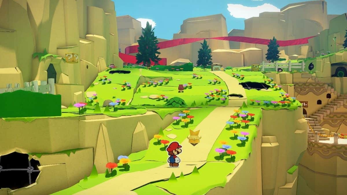 ورقة ماريو: سيكون اوريغامي الملك هو الضربة الكبرى Switch 57