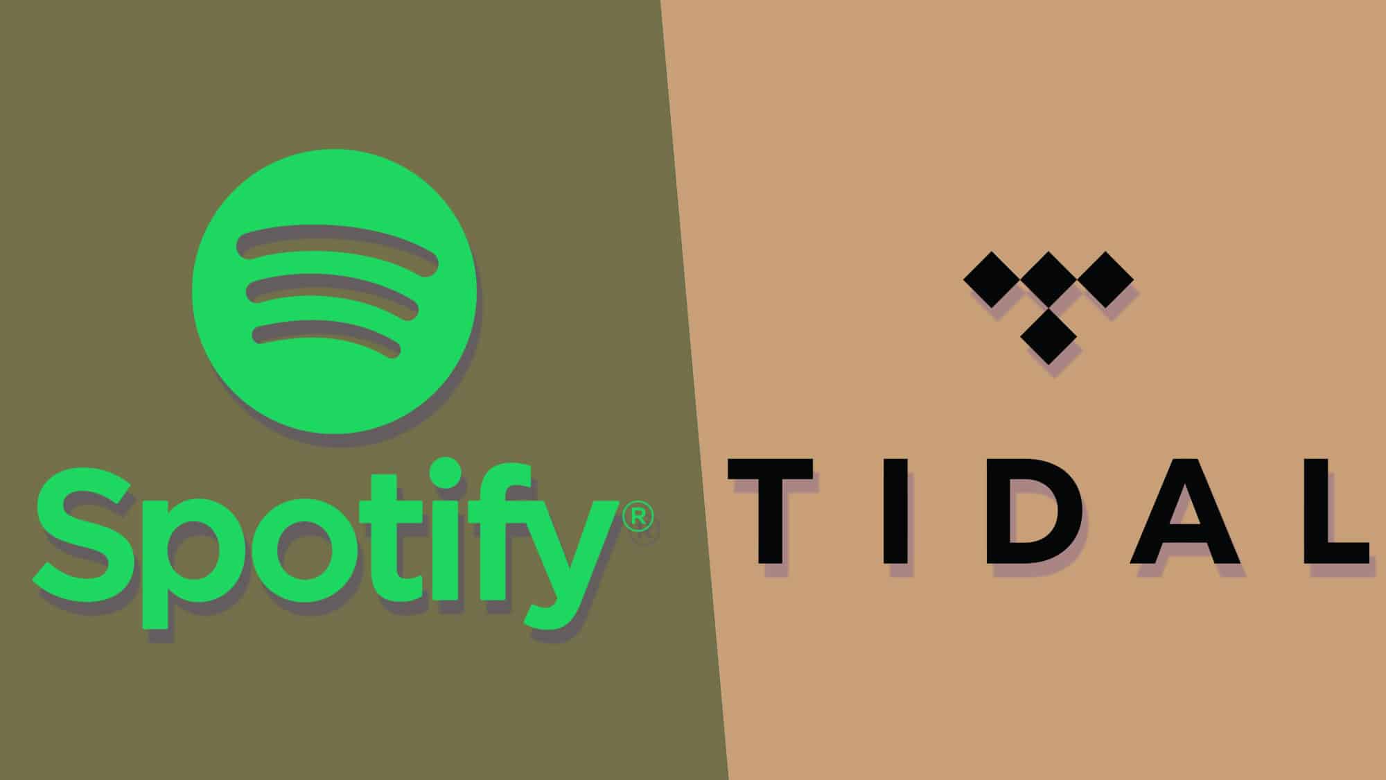 spotify, tidal