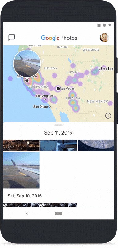 Google Fotos aplicação