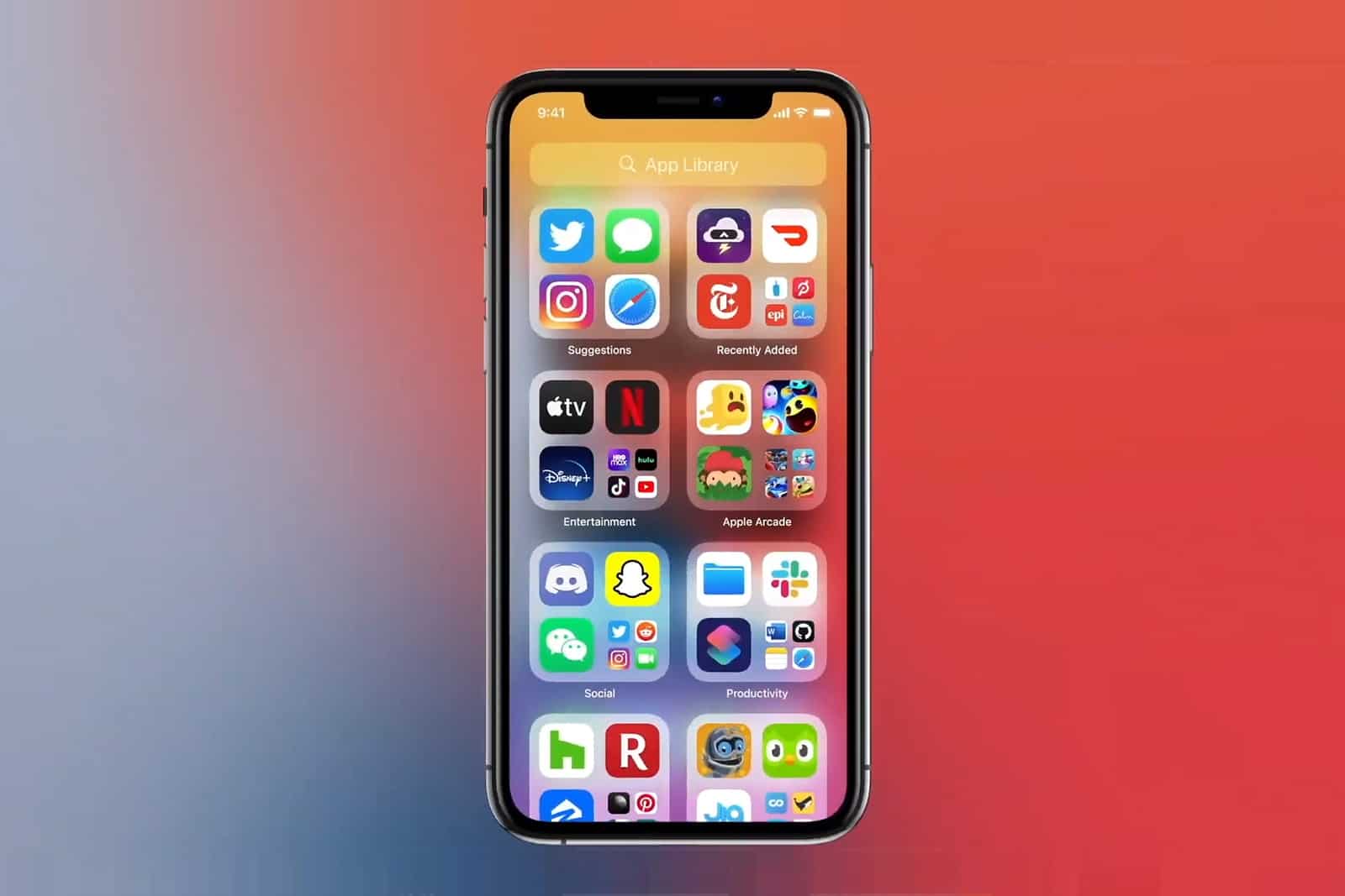 novo iOS 14