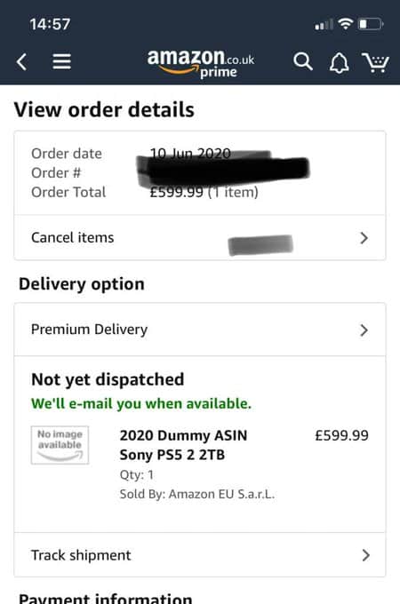 PlayStation 5 Amazon