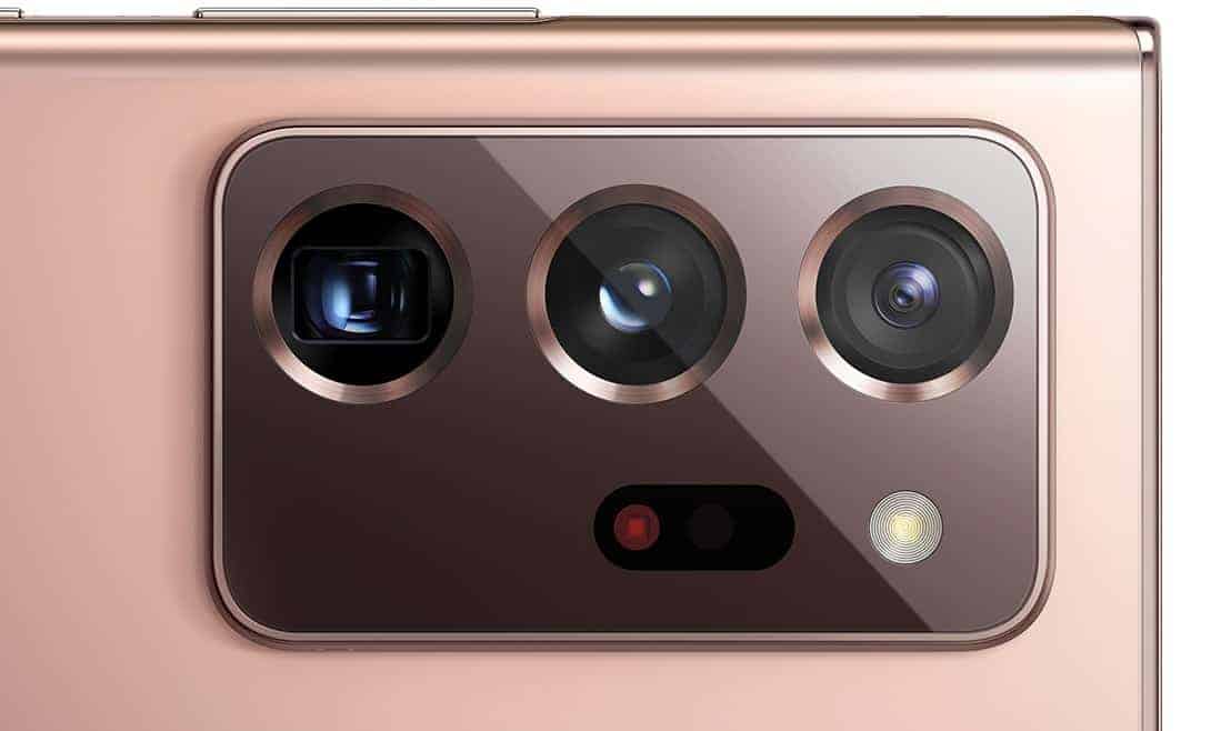 Note 20 Ultra, Samsung sensor megapixéis