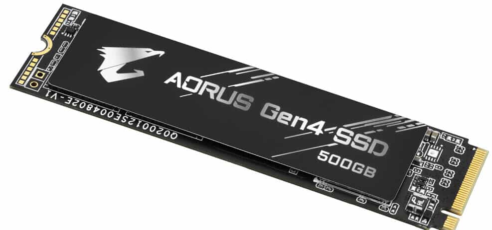 SSD, PCIe 4.0, Gigabyte