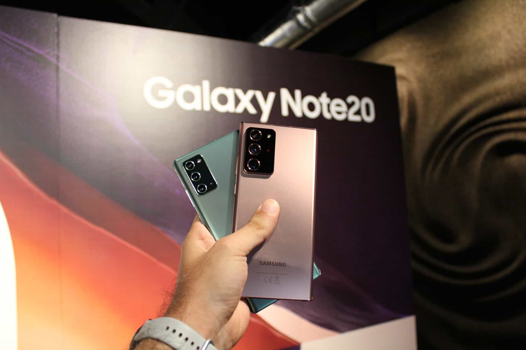 Note 20, Samsung atualizações Android