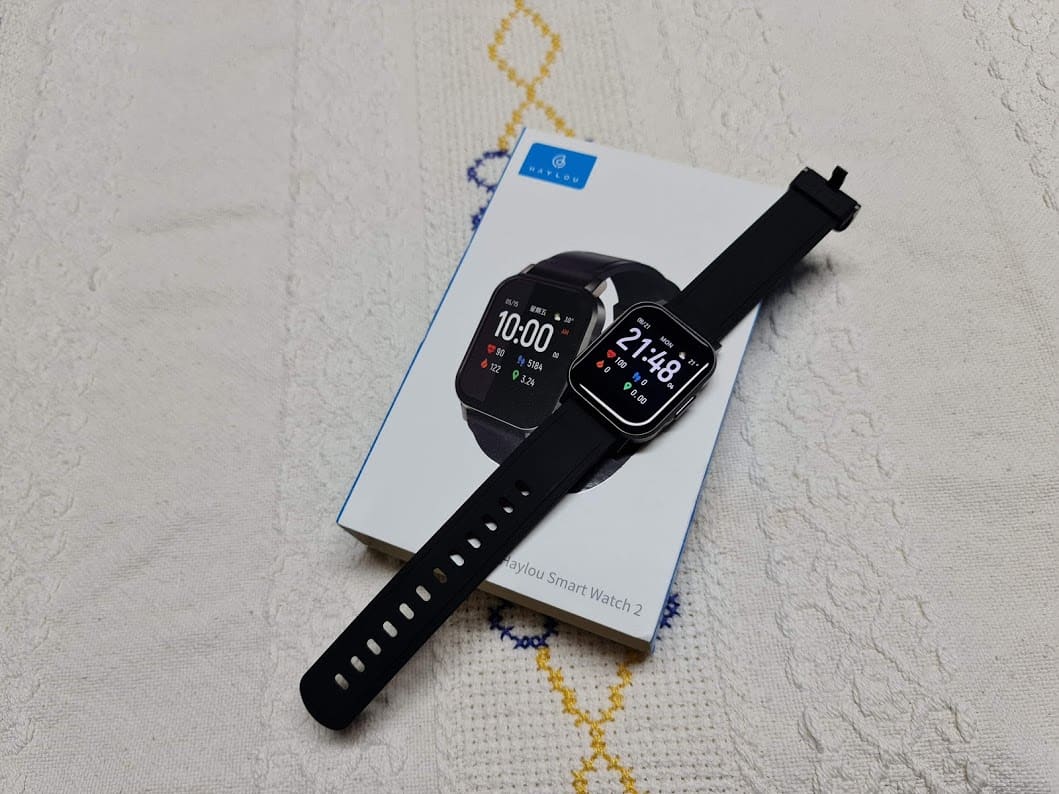 Relógio Smartwatch Watch 2 Haylou LS02 Preto