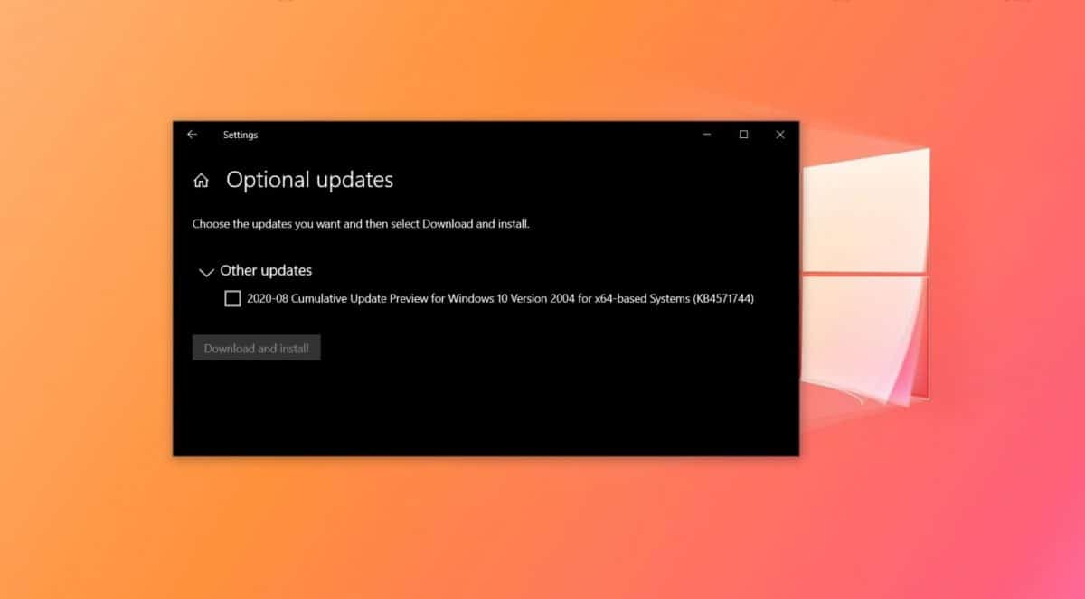 Windows 10 Build 19041.488