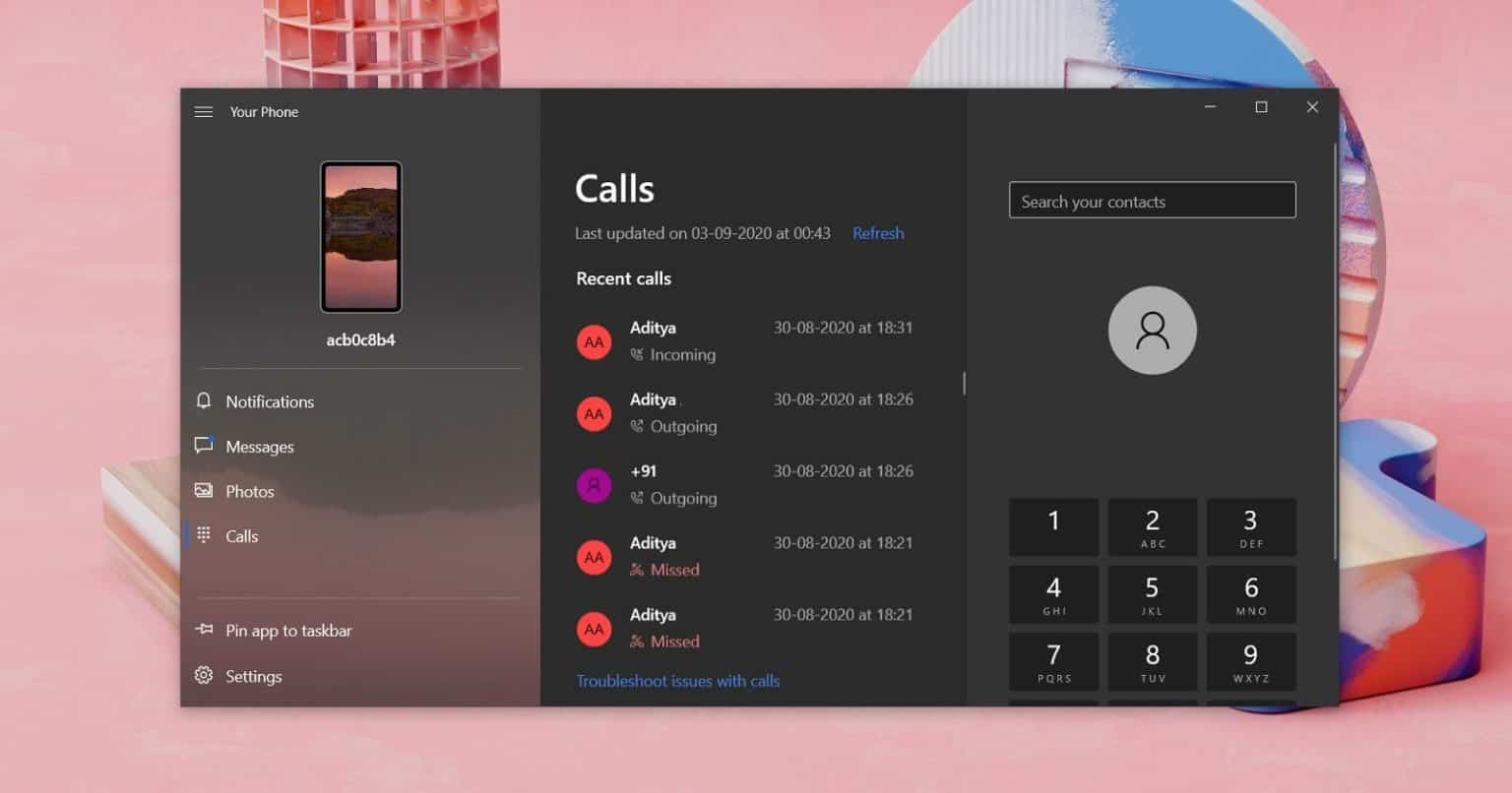 Apps Android no Windows