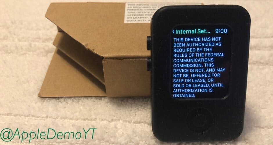 Apple Watch protótipo