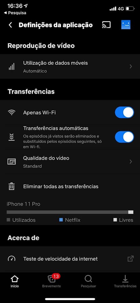 Netflix limita las descargas