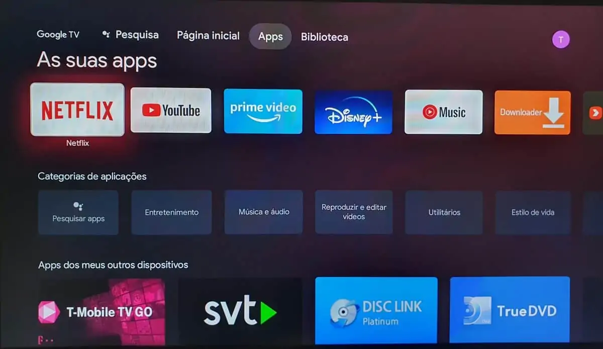 Google TV: como instalar mais aplicações no Chromecast e TV! - Leak