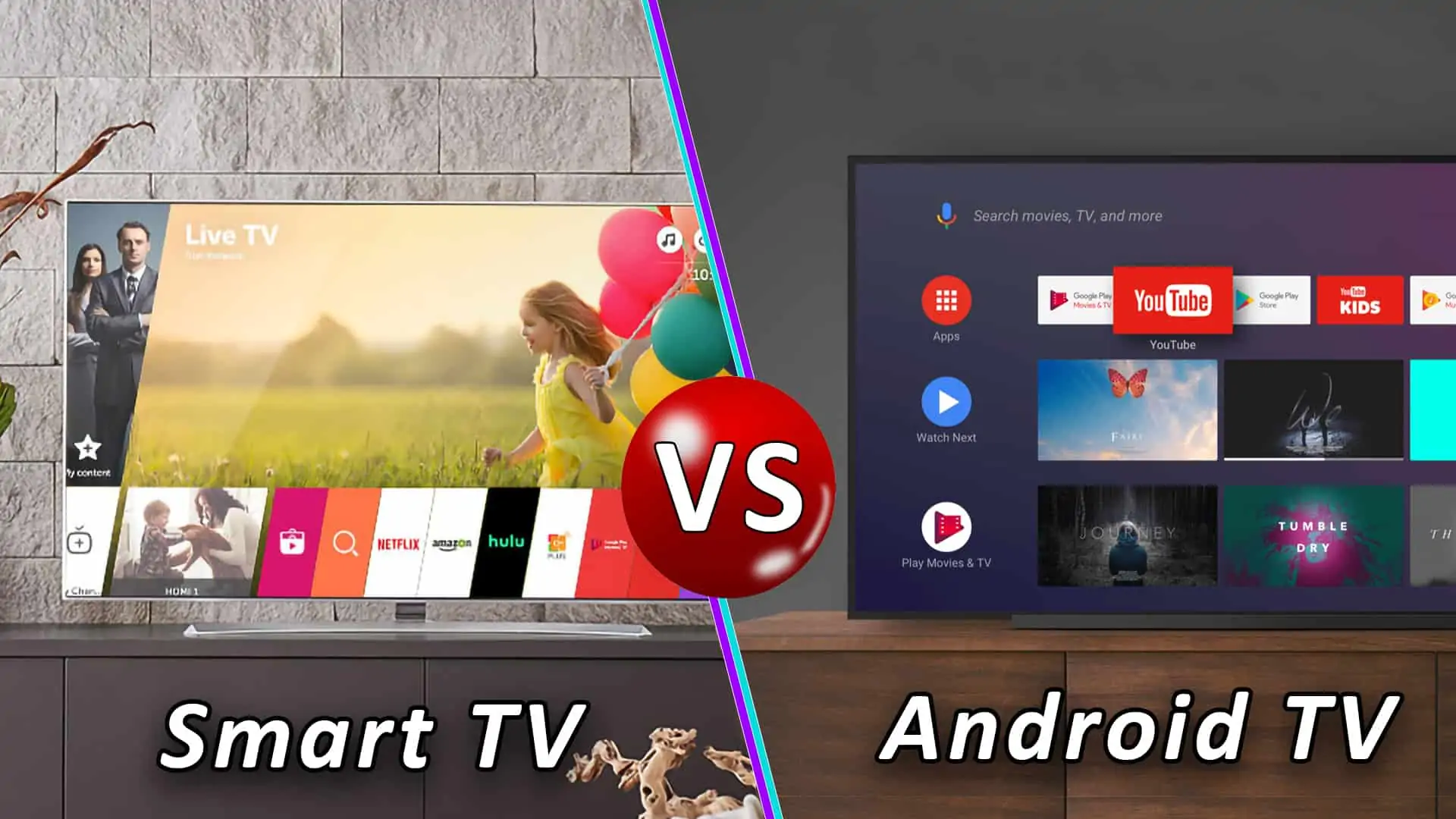 Чем отличаются телевизоры андроид. Smart TV vs Android TV. Google TV vs Android TV. Ютуб против телевизора. Vs Smart.